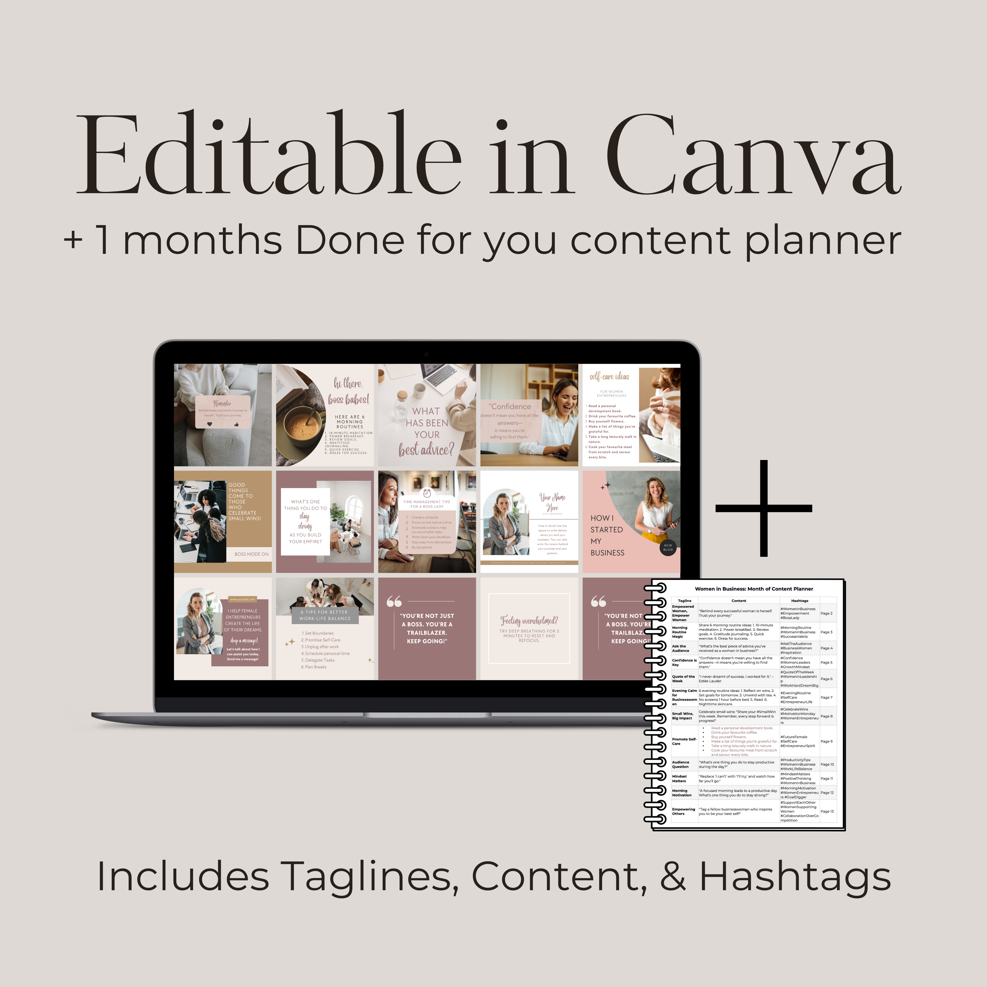 Women in Business Instagram Post Templates - Image 6